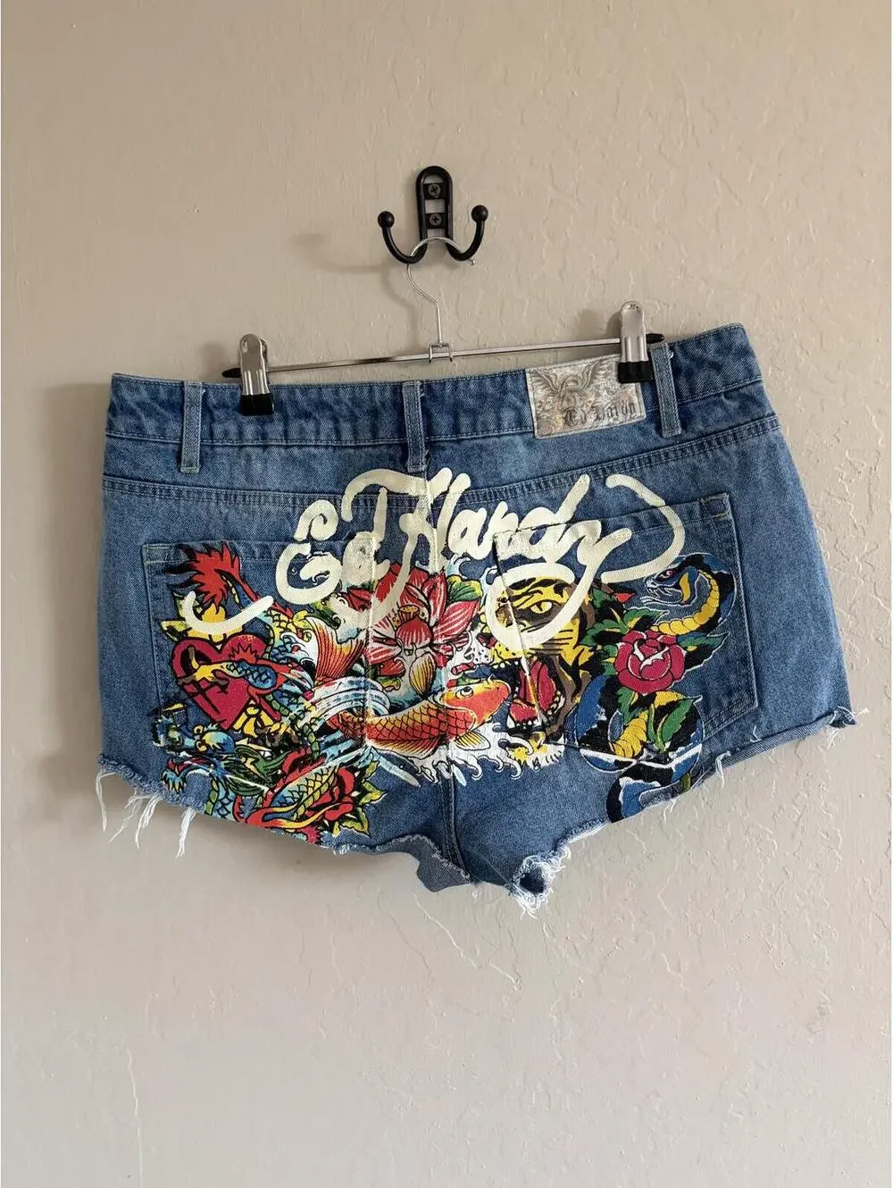Ed Hardy denim shorts